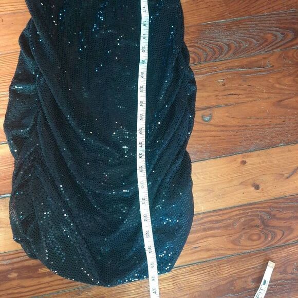 Urban Outfitters Mila Black Mini Sequin Dress - Picture 6 of 8